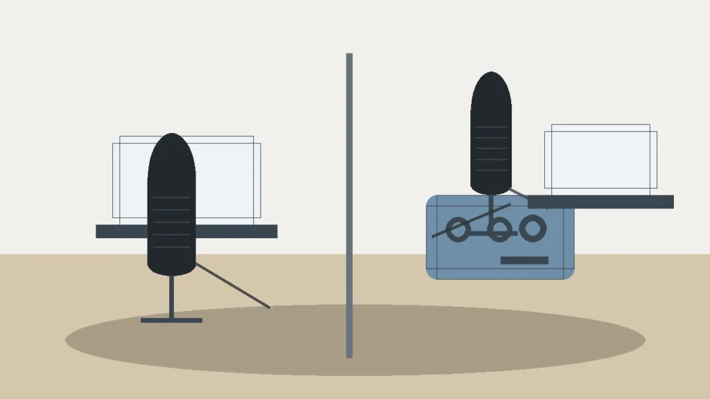 USB microphone and audio interface setup options for beginner vocal recording