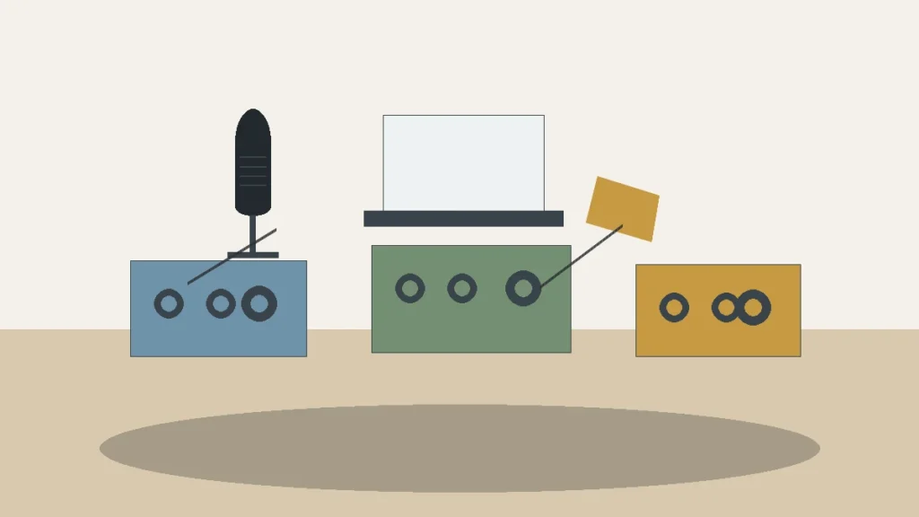 Two-input audio interface options for vocal and guitar demos